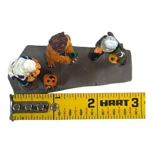 Lot Lemax Set 3 Halloween Miniature Figurines Haunted House Entrance Graveyard - Picture 6 of 12